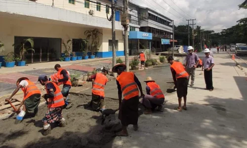 Site walk with engineers